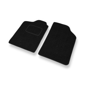 Fußmatten Auto für Renault Clio I Hatchback (1990-1998) - schwarze Automatten Autoteppiche