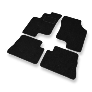 Fußmatten Auto für Hyundai Getz Hatchback (2002-2008) - schwarze Automatten Autoteppiche