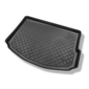 Kofferraumwanne für Renault Scenic IV MPV (12.2016-09.2022) - Kofferraummatte rutschfest Schutzmatte - 5 Sitze; Ladeboden oben (gerade Ladefläche); V