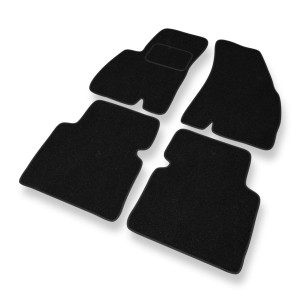 Fußmatten Auto für Hyundai Santa Fe I SUV (2000-2006) - schwarze Automatten Autoteppiche