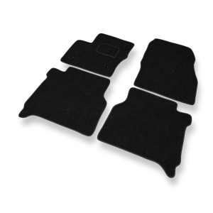 Fußmatten Auto für Ford Transit Connect Van (2014-2023) 5-Personen - schwarze Automatten Autoteppiche