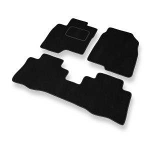 Fußmatten Auto für Chevrolet Captiva II SUV (2011-2015) - Premium Velours Automatten Autoteppiche