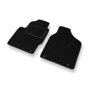 Fußmatten Auto für Ford Galaxy I MPV (1995-2000) - Premium Velours schwarze Automatten Autoteppiche