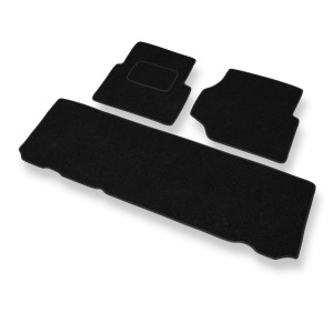 Fußmatten Auto für Land Rover Defender II SUV (1990-2007) - schwarze Automatten Autoteppiche