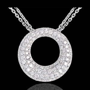 Edenly Collier Kassiopeia in Weissgold - 1.55 Karat - 104 Diamanten