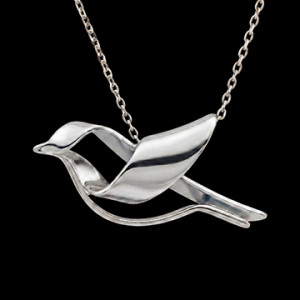 Edenly L'Envol Collier â€“ 750er WeiÃŸgold (18 Karat)