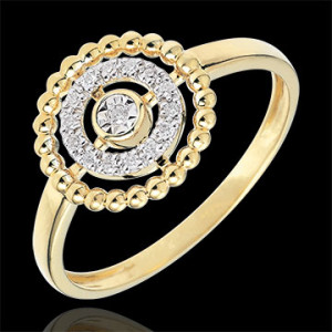 Edenly Ring Fleur de Sel - Kranz - Gelbgold - 18 Karat