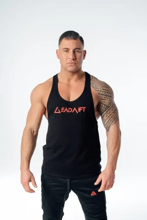 Tank top męski DELTA czarny