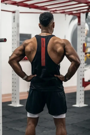 Tank top męski METEOR czarny