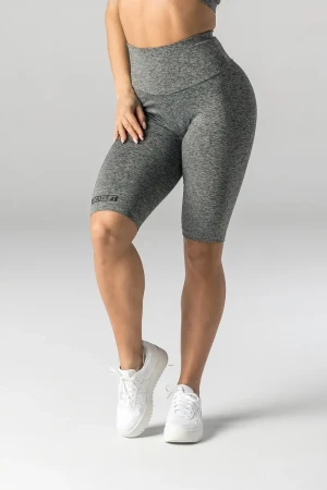 Krótkie legginsy bikery sportowe ELITE FORCE szare