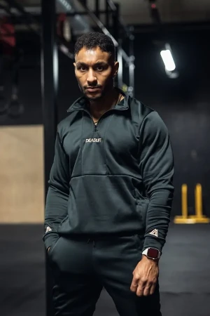 Bluza sportowa męska METALLIC czarna