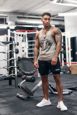 Tank top stringer męski DOGS oliwkowy