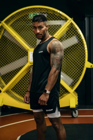 Techniczna bokserka szybkoschnąca DEADLIFT męska czarna