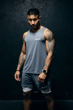 Techniczna bokserka szybkoschnąca DEADLIFT męska szara