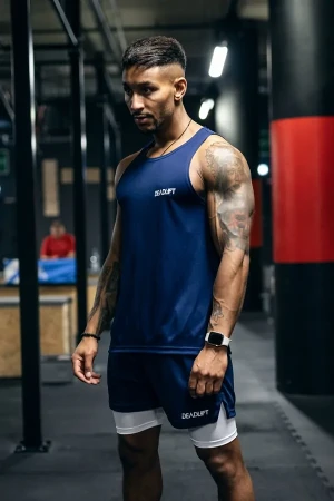 Techniczna bokserka szybkoschnąca DEADLIFT męska granat