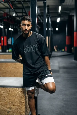 Koszulka oversize DEADLIFT GOTHIC czarna