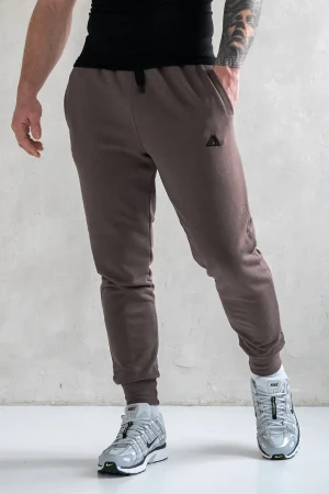 Spodnie dresowe męskie SOIL brąz