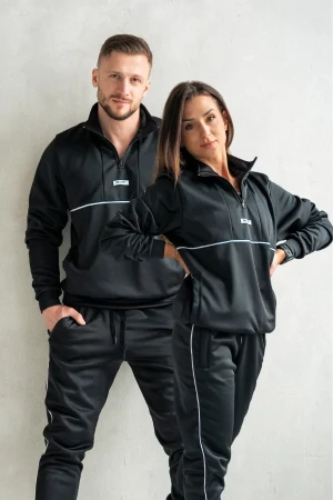 Bluza sportowa NOIR unisex czarna