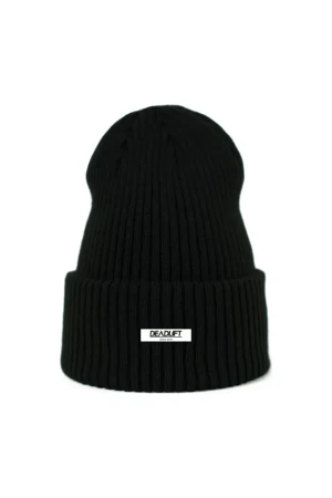 Czapka beanie DEADLIFT czarna