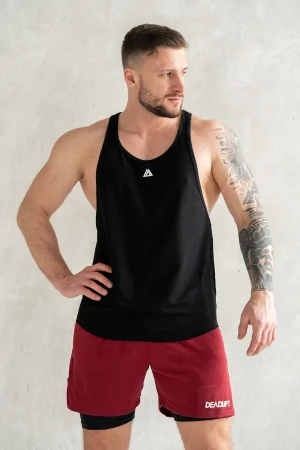 Tank top stringer męski NOIR czarny