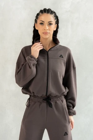 Bluza damska rozpinana ze stójką SOIL