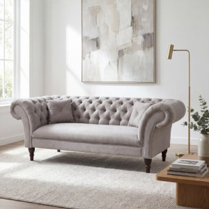 Sofa dwuosobowa pikowana chesterfield PORTO