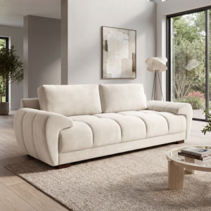 Elegancka sofa trzyosobowa klasyczna ZEMO BIS