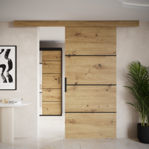 Nowoczesne Drzwi Przesuwne sufitowe Arto na wymiar