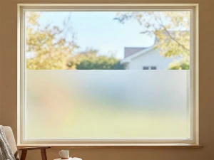 Gładka Tafla - folia na okno o efekcie mrożonego szkła