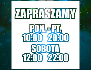 Naklejka na Drzwi z Godzinami Otwarcia dla Firm - Nowoczesny Styl