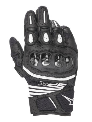 Rękawice motocyklowe skórzane Alpinestars SPX AC v2 czarne