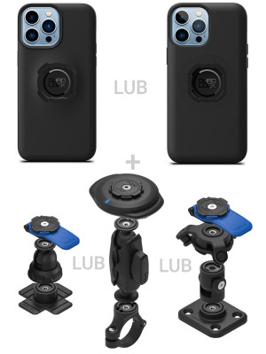 Zestaw 360 Quad Lock: etui na telefon iPhone 13 Pro Max + wybrane komponenty