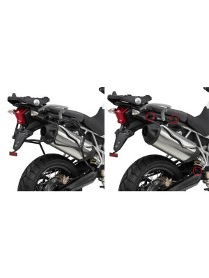 Stelaż GIVI do szybkiego demontażu pod kufry boczne Monokey Triumph Tiger 800/ XC [11-14]/ XC/ XCx/ XCa/ XR/ XRx/ XRt [15-17]