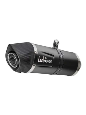 Tłumik motocyklowy LeoVince LV One Evo Moto Guzzi (wybrane modele) stalowy [z homologacją] czarny