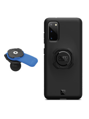 Etui na telefon Samsung Galaxy S20 oraz uchwyt kulowy Quad Lock
