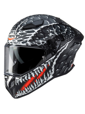 Kask integralny Caberg Drift Evo II Crok czarno-szaro-czerwony
