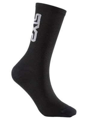 Skarpety motocyklowe SIXS Short Logo V2 Crew czarne