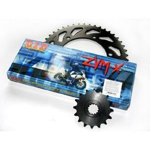 DUCATI 1100/796HYPERMOTARD/MONSTER/1000/1100/996/S4R/MULTISTRADA zestaw napędowy DID525 ZVMX SUPER STREET (X-ring hiper-wzmocniony) i zębatka SUNSTAR