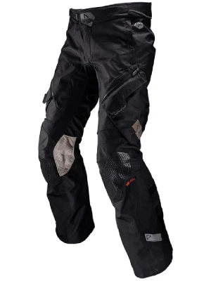 Spodnie motocyklowe tekstylne Leatt Multitour 5.5 Stealth czarne
