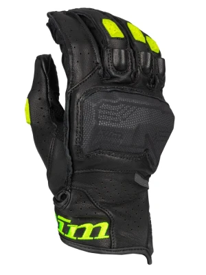 Rękawice motocyklowe Klim Badlands Aero Pro Short czarno-fluo żółte