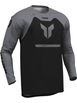 Bluza enduro dziecięca Thor Ridemode Menace czarna