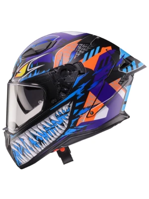 Kask integralny Caberg Drift Evo II Crok czarno-szaro-czerwony