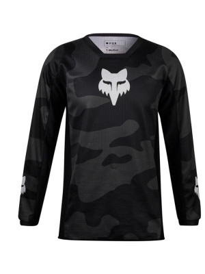Bluza enduro dziecięca Fox 180 Bnkr Junior czarna camo