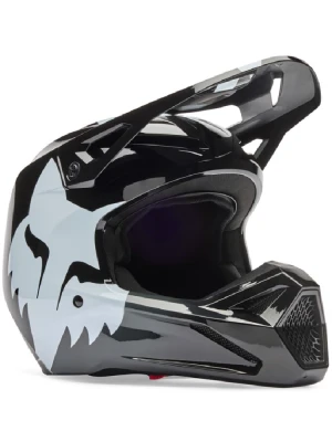 Kask enduro dziecięcy Fox V1 Shield czarny