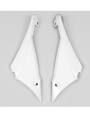 Osłony chłodnicy UFO do Yamahy YZF 450 (11-13) białe
