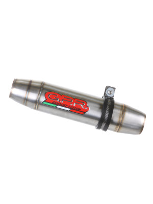 Pełny układ wydechowy G.P.R Deeptone Inox [Stainless Steel] - Kawasaki Er 6 N - F [12-16]