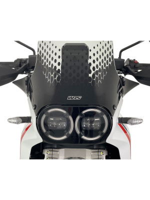 Deflektory motocyklowe WRS do szyby Ducati Desert X 937/ Rally (22-25) czarne