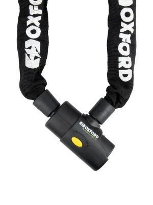Łańcuch do motocykla Oxford Chain 10 z alarmem [długość: 1.2 m; średnica oczka: 10 mm]