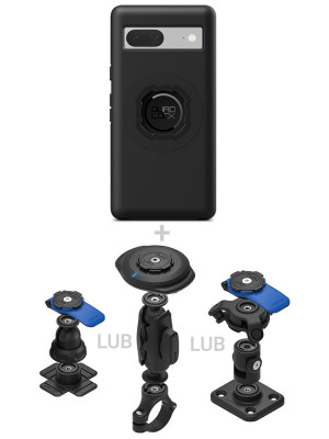 Zestaw 360 Quad Lock: etui na telefon Google Pixel 7a + wybrane komponenty