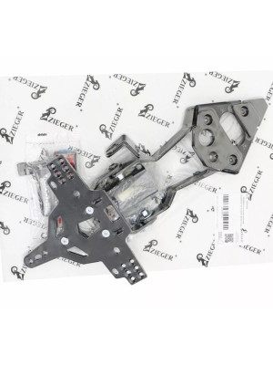 Mocowanie tablicy rejestracyjnej Zieger PRO Triumph Street Triple 765 R/ RS (23-24) [Typ C]